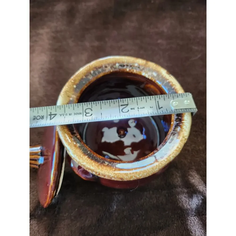 Vintage Hull Pottery bean pot